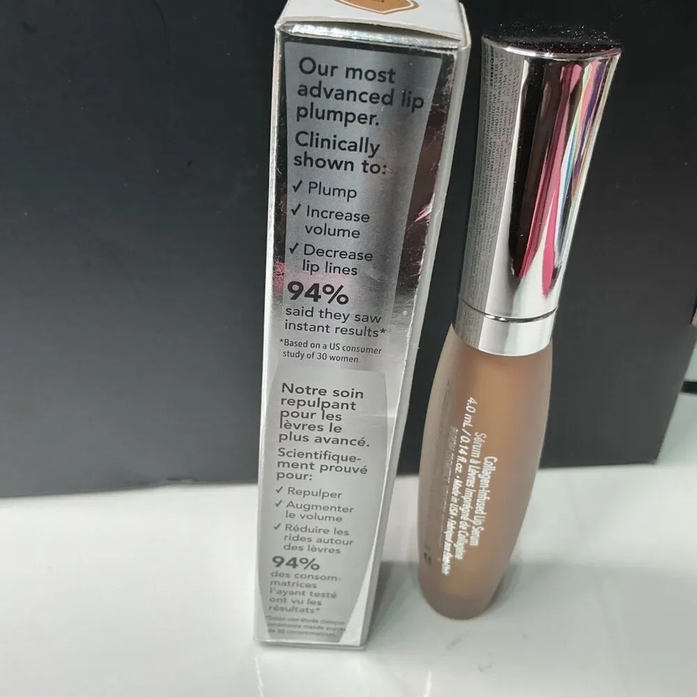 Buxom Plump Shot Collagen-Infused Lip Serum Gilt 0.14 Fl Oz